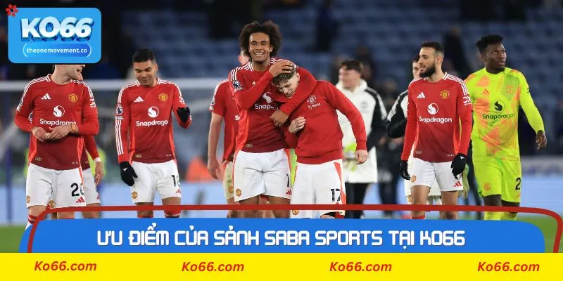 Điểm qua các bộ môn thể thao nổi bật trong sảnh Saba Sports tại Ko66